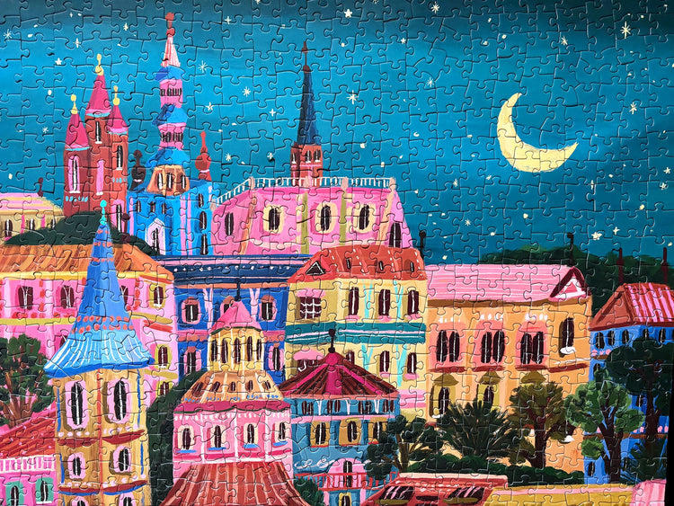 millie putland puzzle - evening in prague by puzzle weekend