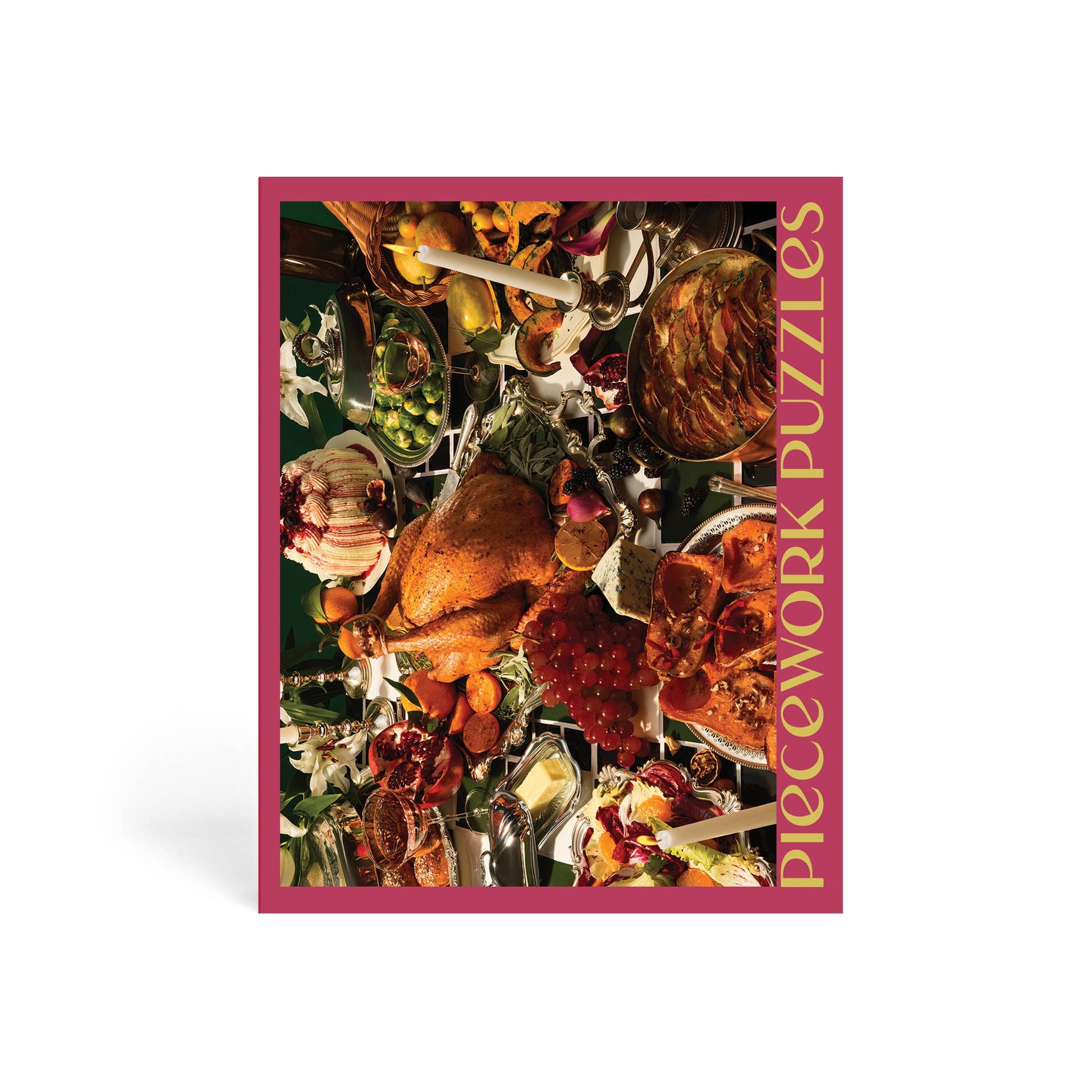 Feastivities 1000 Piece Thanksgiving + Christmas Puzzle by Piecework