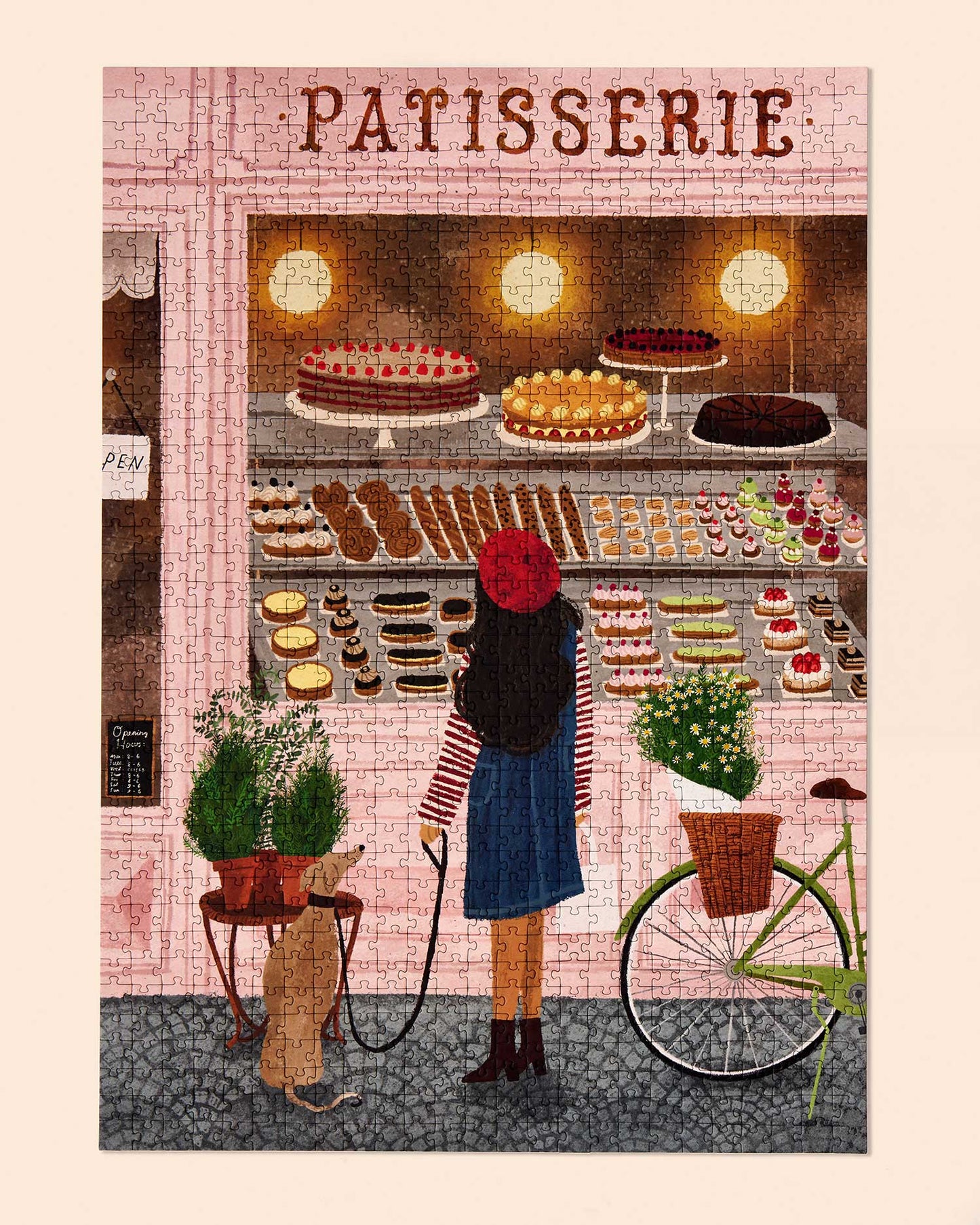 Paris Patisserie Ordinary Habit 1000 Piece Puzzle