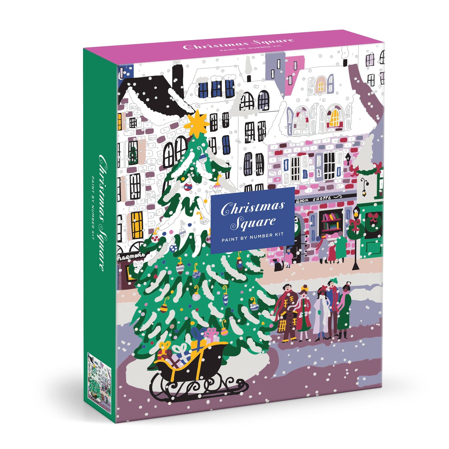 Joy Laforme Christmas Square Paint by Number Kit