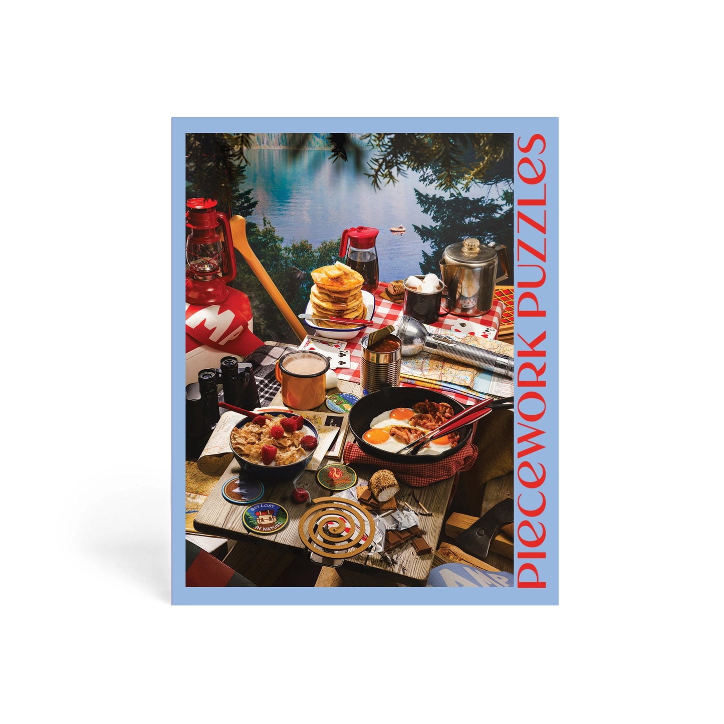 Happy Camper jigsaw puzzle by Piecework Puzzles