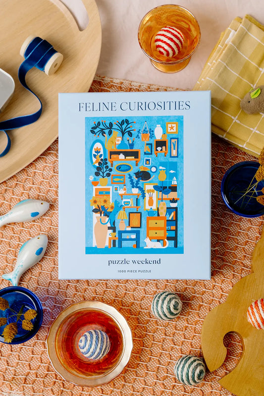 cat jigsaw puzzle by puzzle weekend