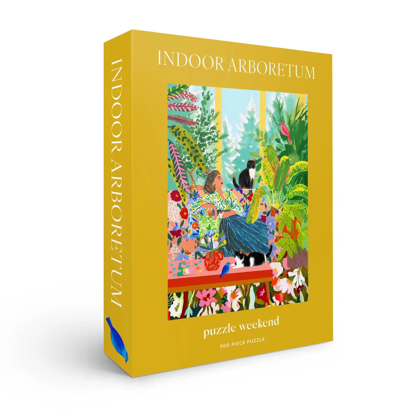 Indoor Arboretum 500 Piece Puzzle by Rafaela Mascaro of Studio Grand-Père