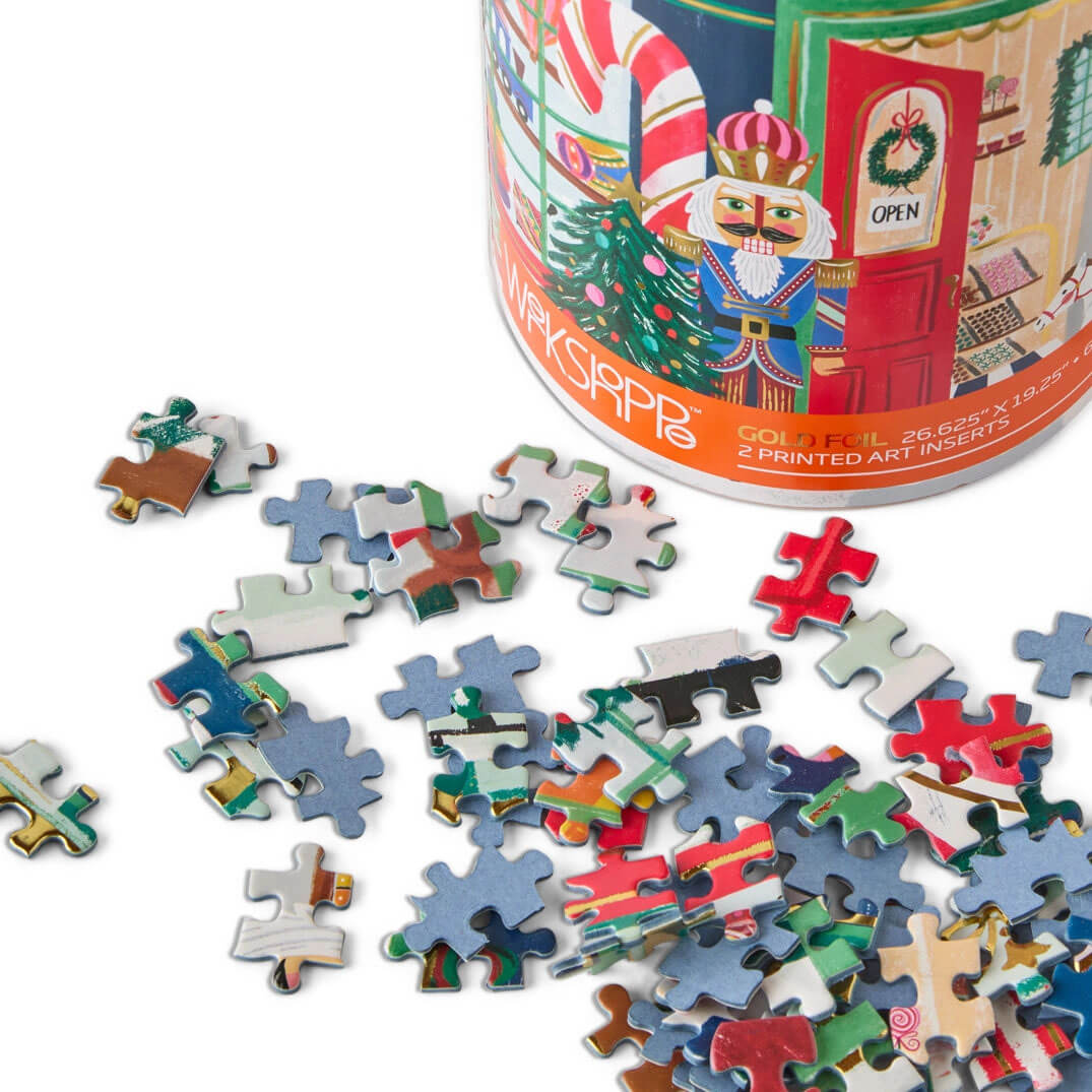 WerkShoppe Toy & Sweet Shoppe Christmas Puzzle