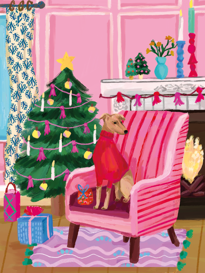 A Whippet Christmas Millie Putland Jiggy Puzzle