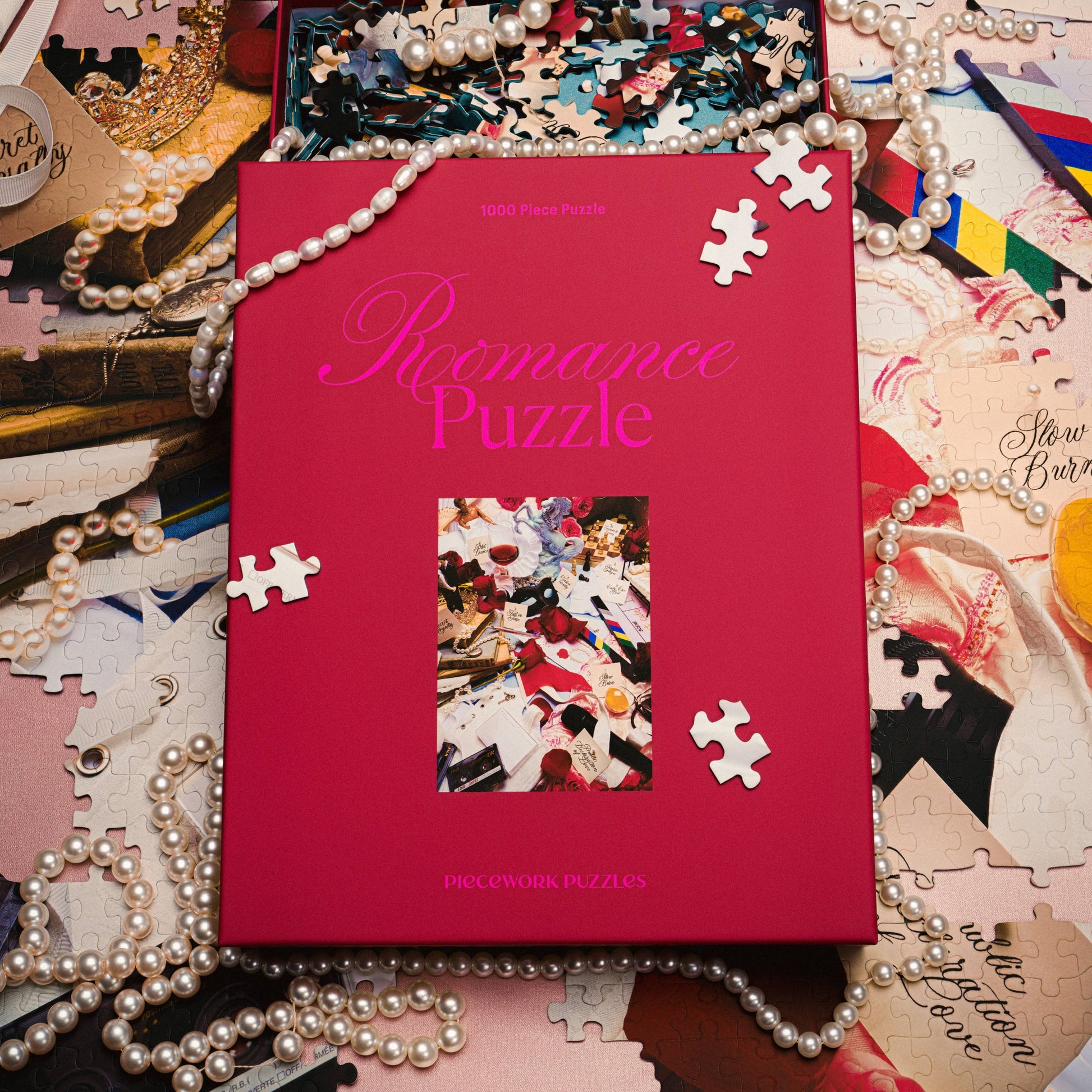 romance puzzle by piecework