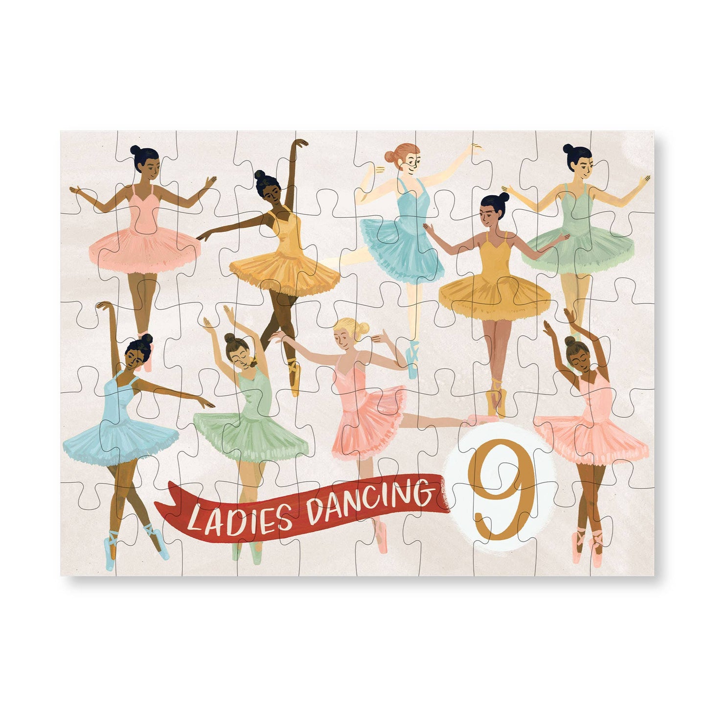 12 Days of Christmas • Set of 12 50-Piece Puzzles