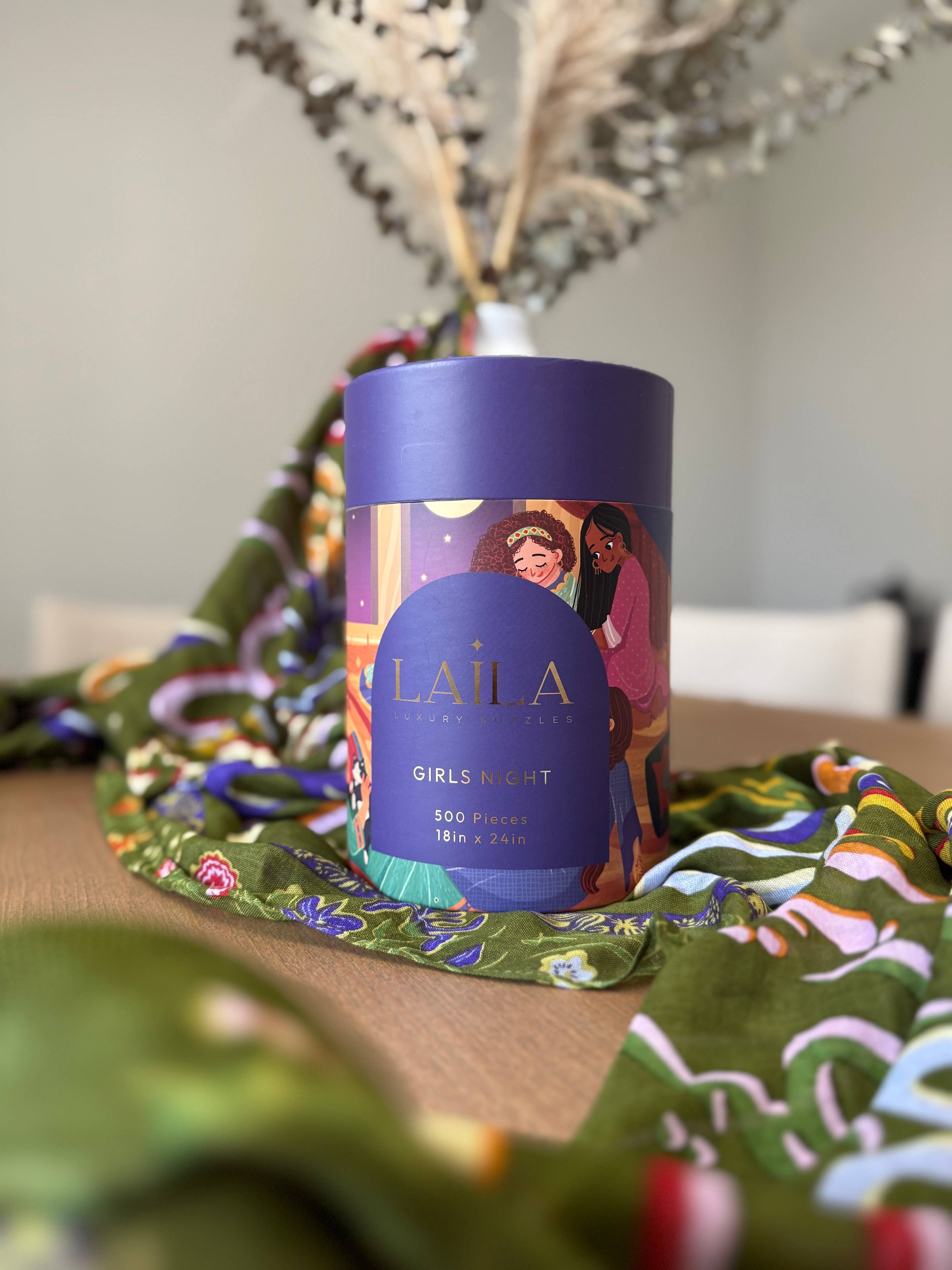 Girls Night 500 Piece Jigsaw Puzzle by Laila Luxury Puzzles