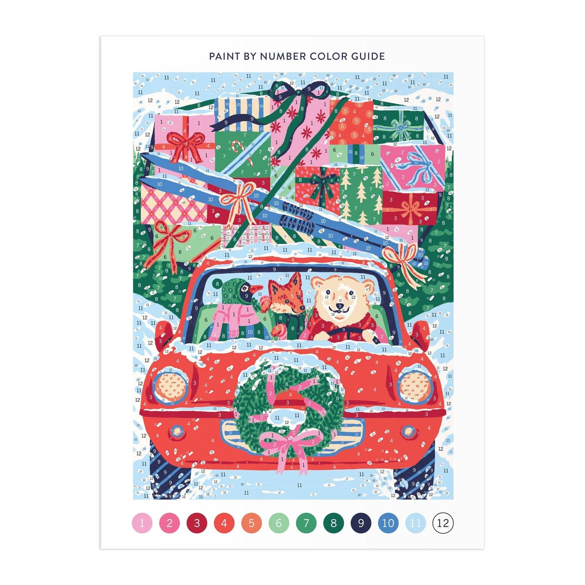 Christmas Joyride 9 x 12