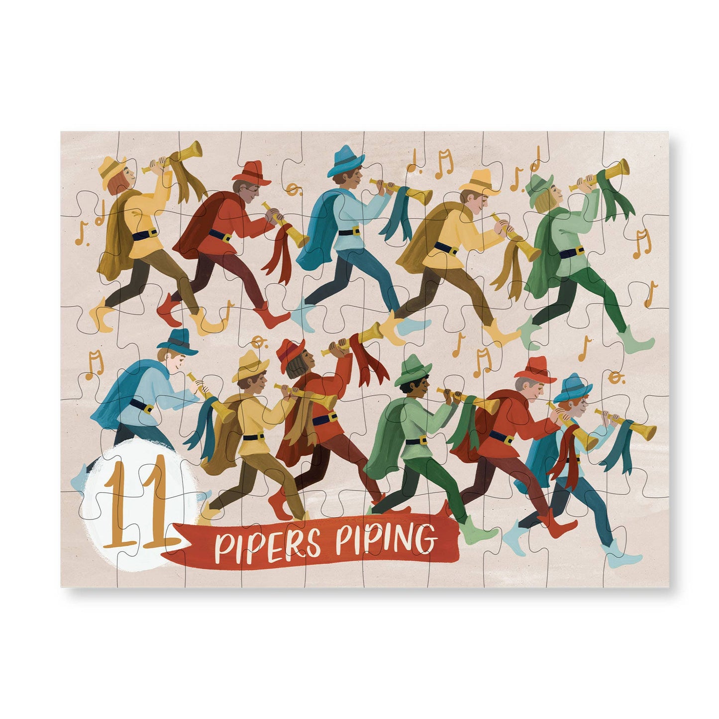 12 Days of Christmas • Set of 12 50-Piece Puzzles