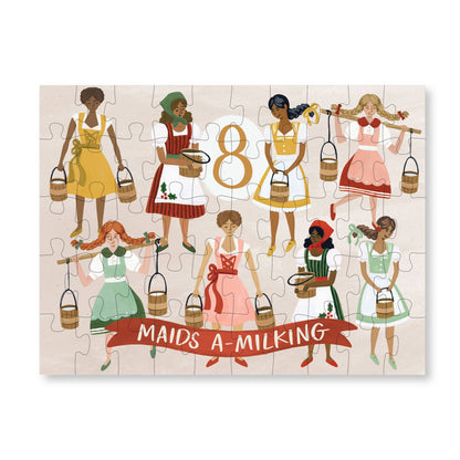 12 Days of Christmas • Set of 12 50-Piece Puzzles