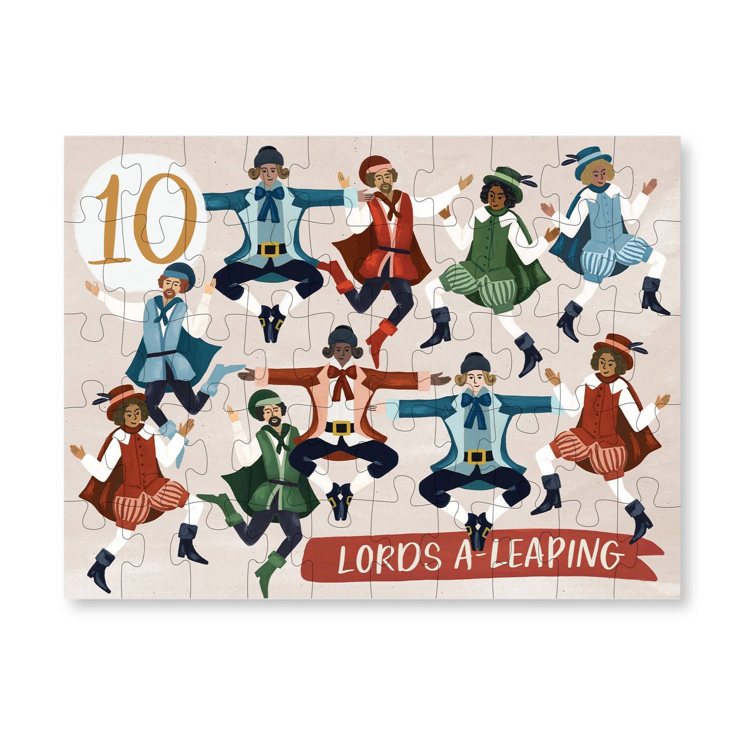 12 Days of Christmas • Set of 12 50-Piece Puzzles