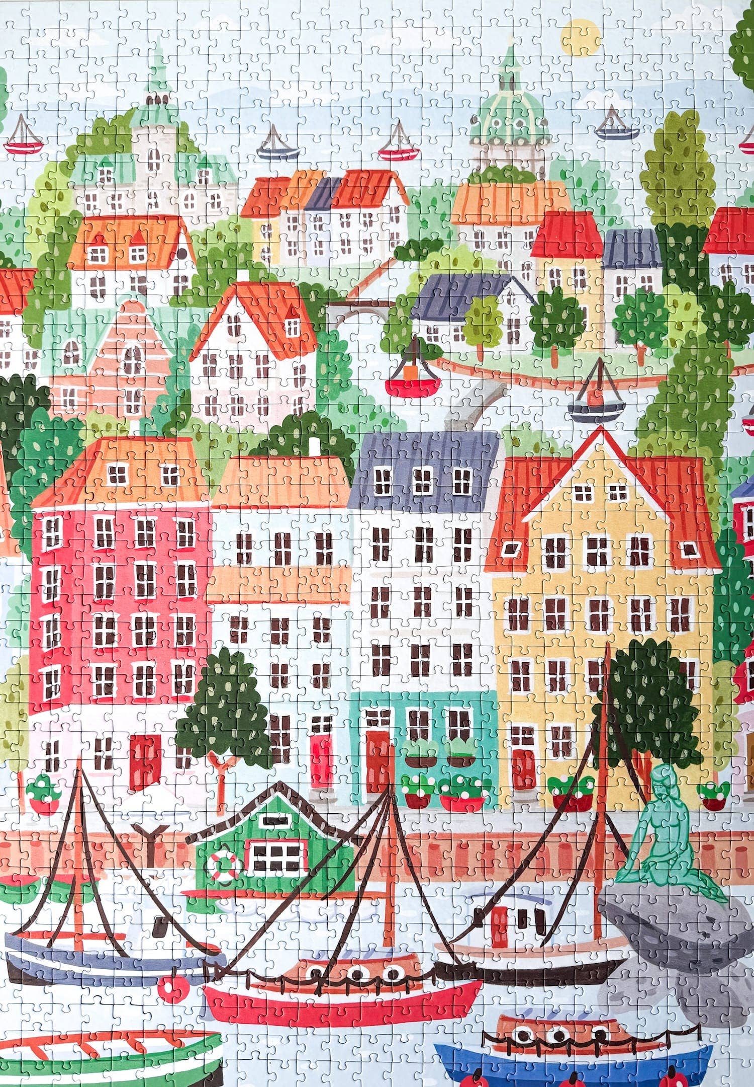 Copenhagen 1000 Piece Puzzle by Piecely 