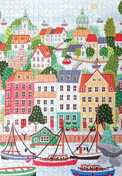 Copenhagen 1000 Piece Puzzle by Piecely 