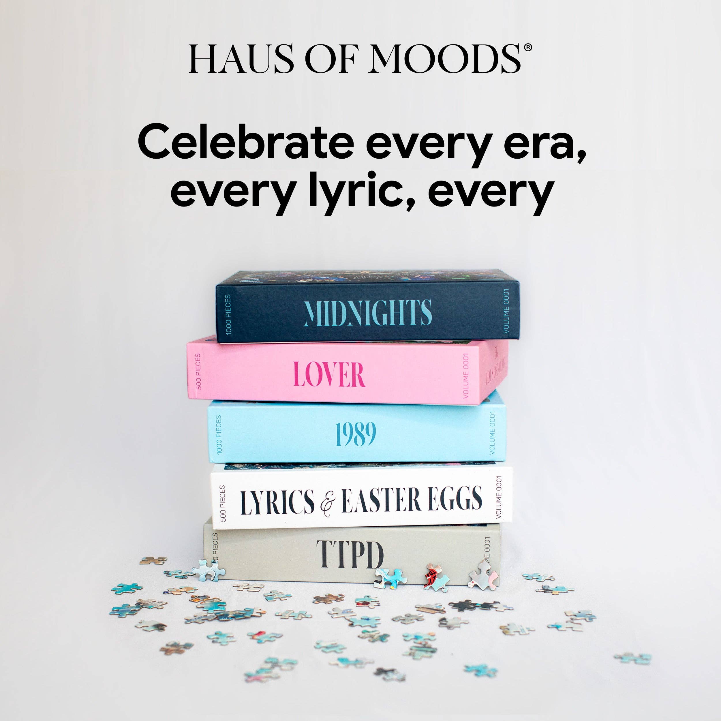 Taylor Swift 1989 Era Lyrics & Easter Eggs Puzzle • Haus of Moods