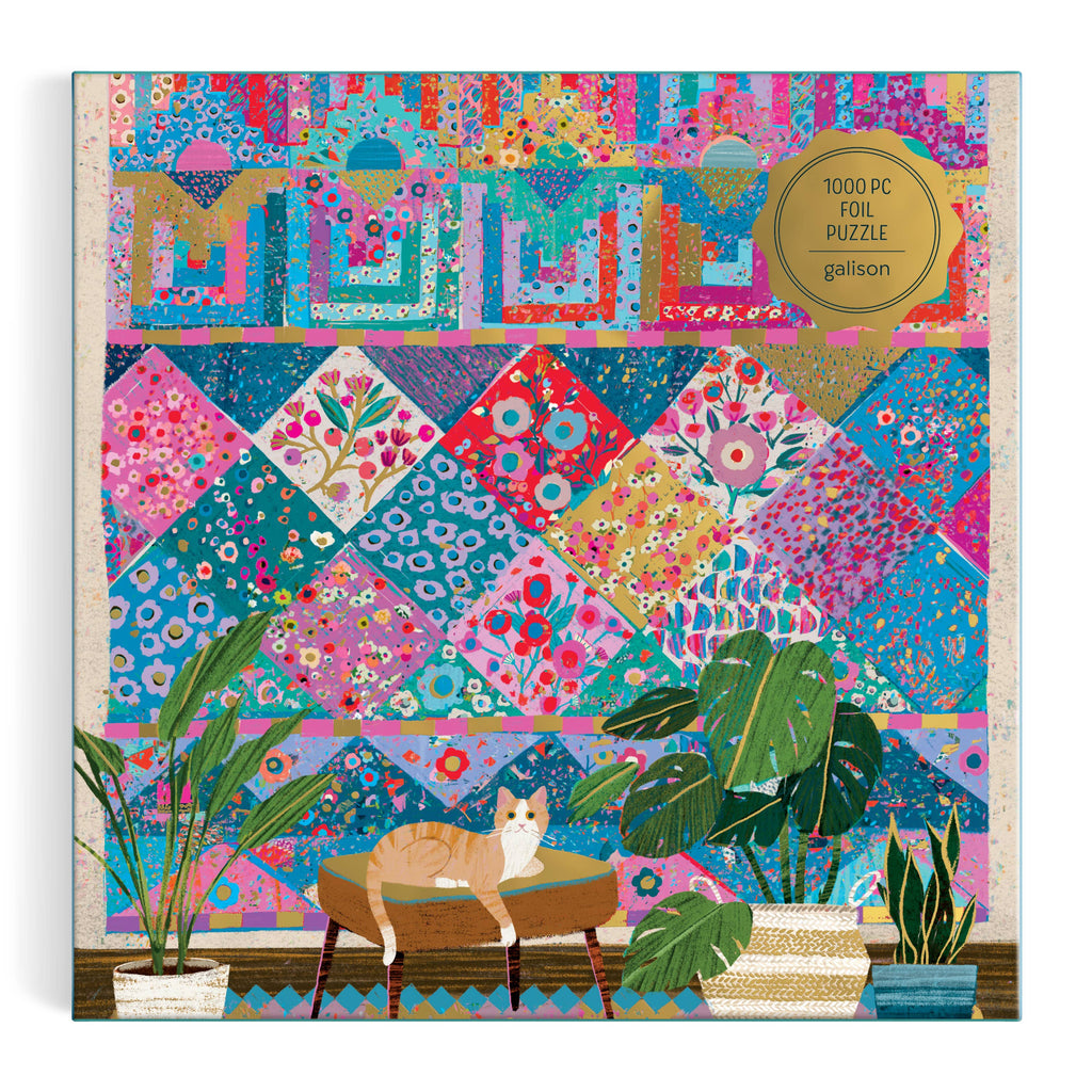 gifts for quilters - galison puzzle