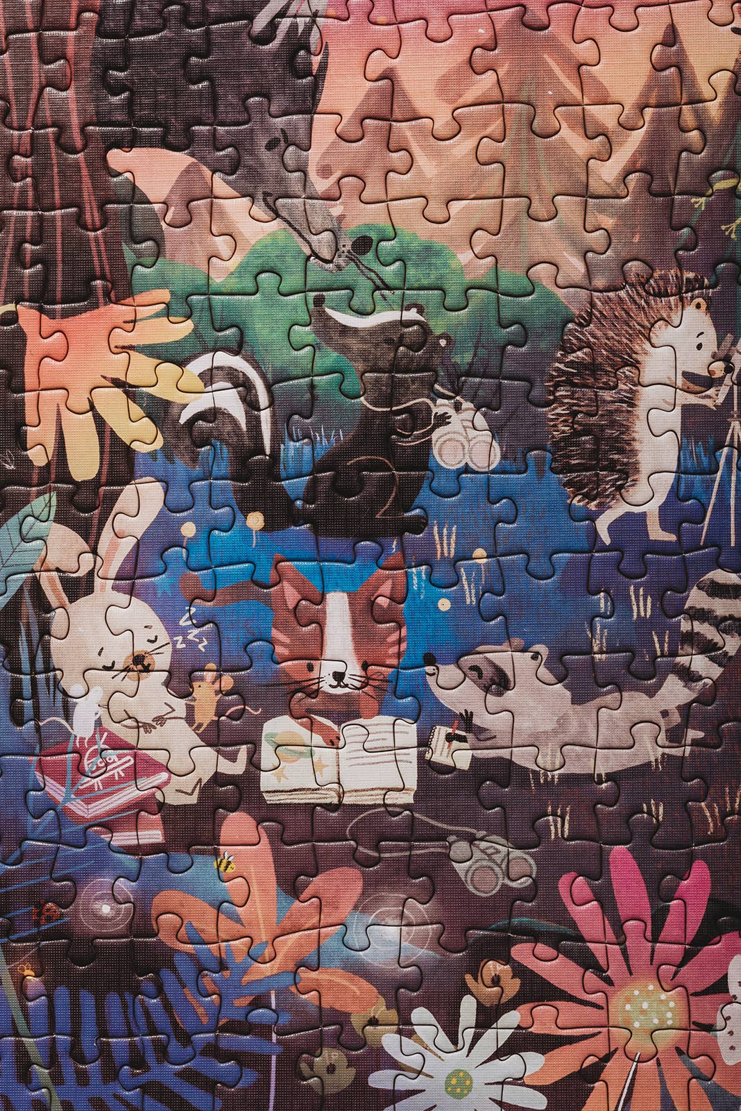 Mischief Under the Moonlight 300 Piece Kids Puzzle • Once Upon a Puzzle