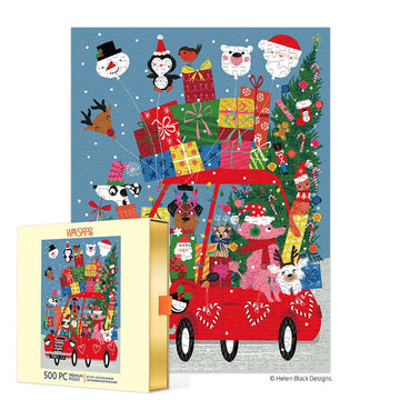 Festive Fun Car 500 Piece Christmas Puzzle from WerkShoppe