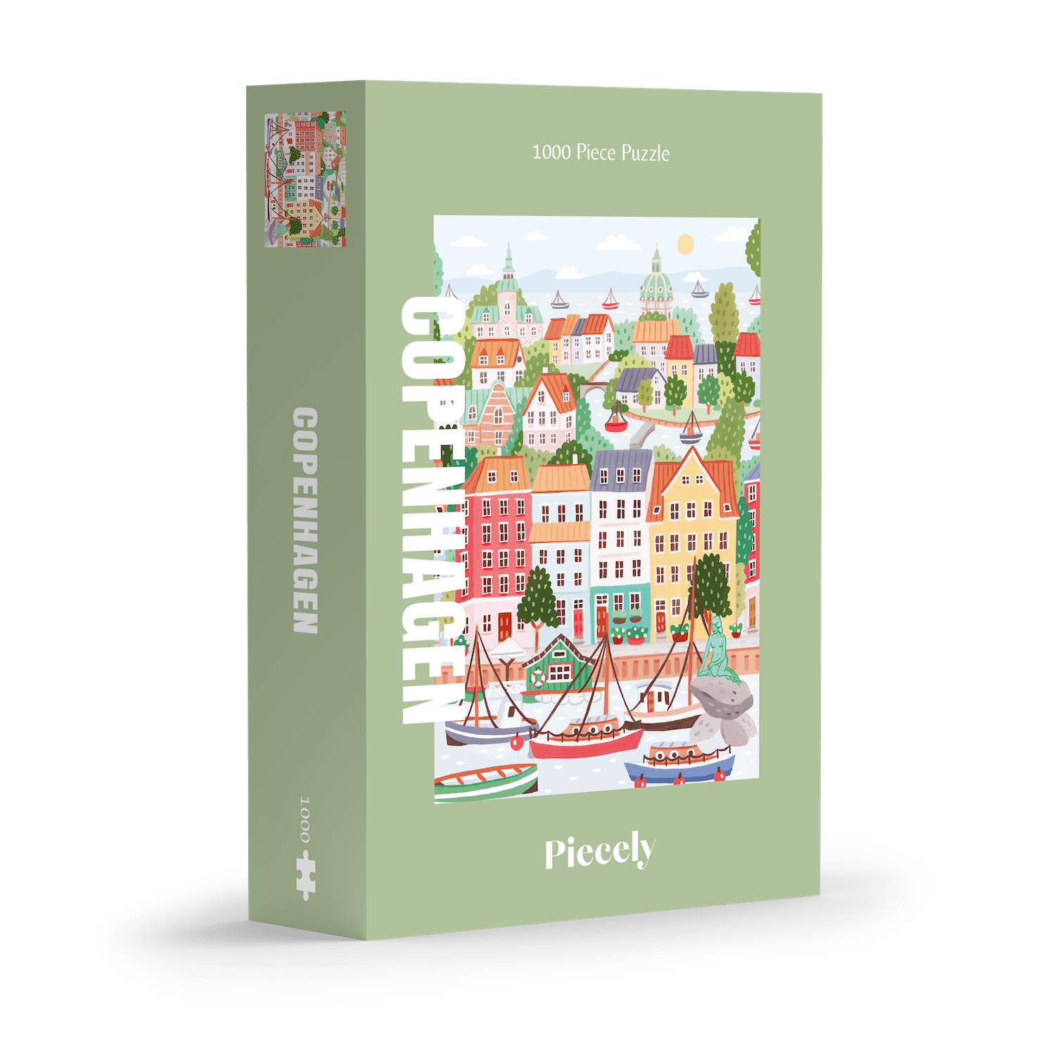 Copenhagen Jigsaw Puzzle by Piecely Puzzles