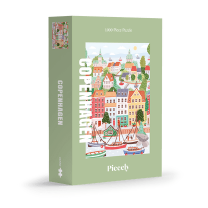 Copenhagen Jigsaw Puzzle by Piecely Puzzles