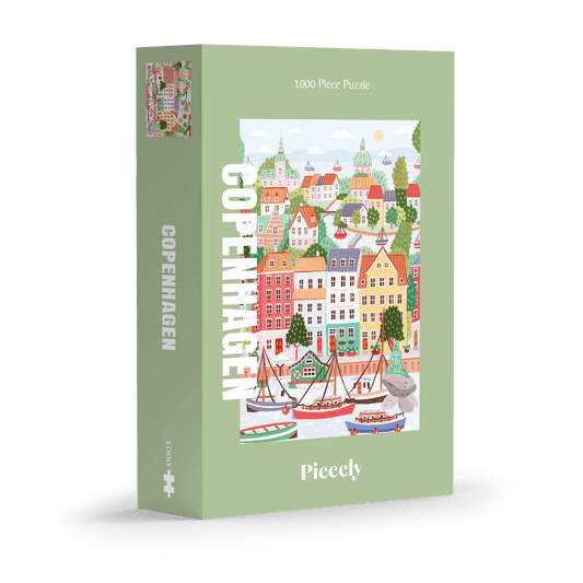 Copenhagen Jigsaw Puzzle by Piecely Puzzles
