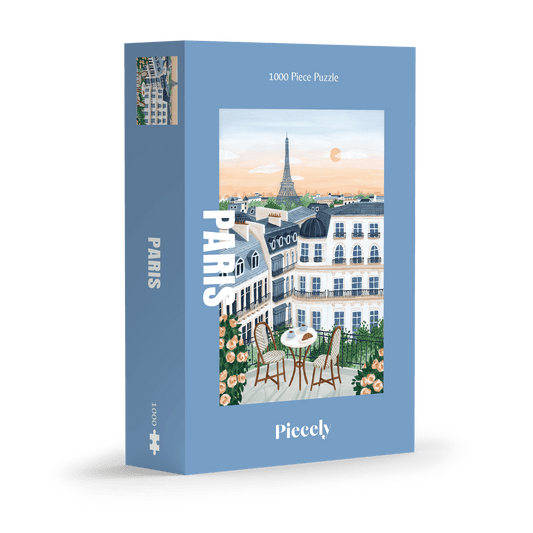 Paris Jigsaw Puzzle by Piecely Puzzles