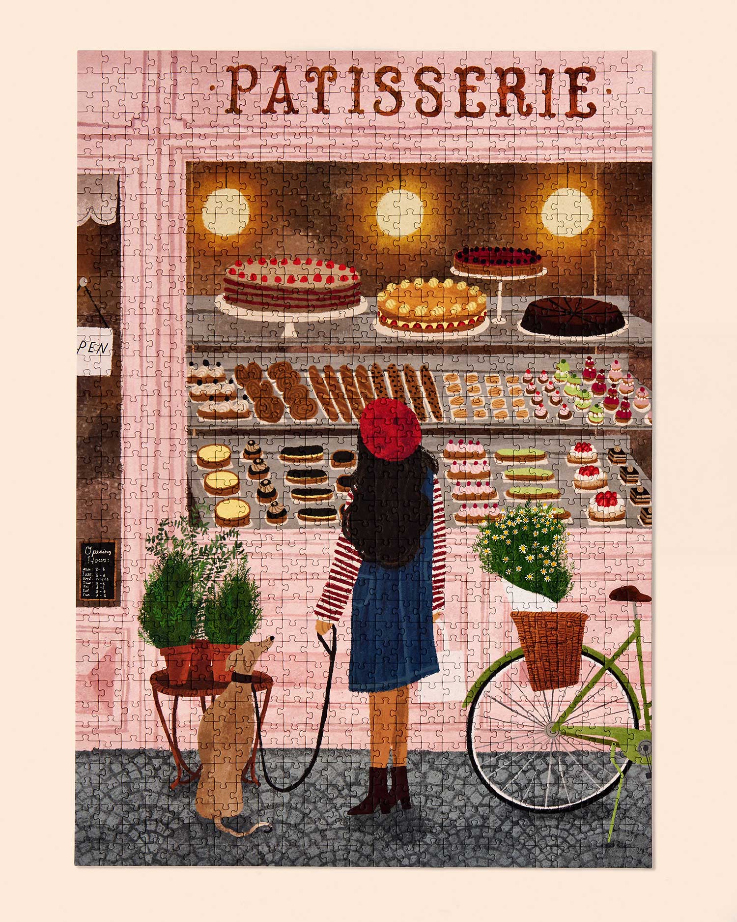 Paris Patisserie Ordinary Habit 1000 Piece Puzzle