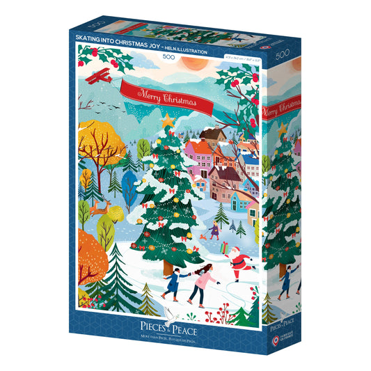 Skating in Christmas Joy