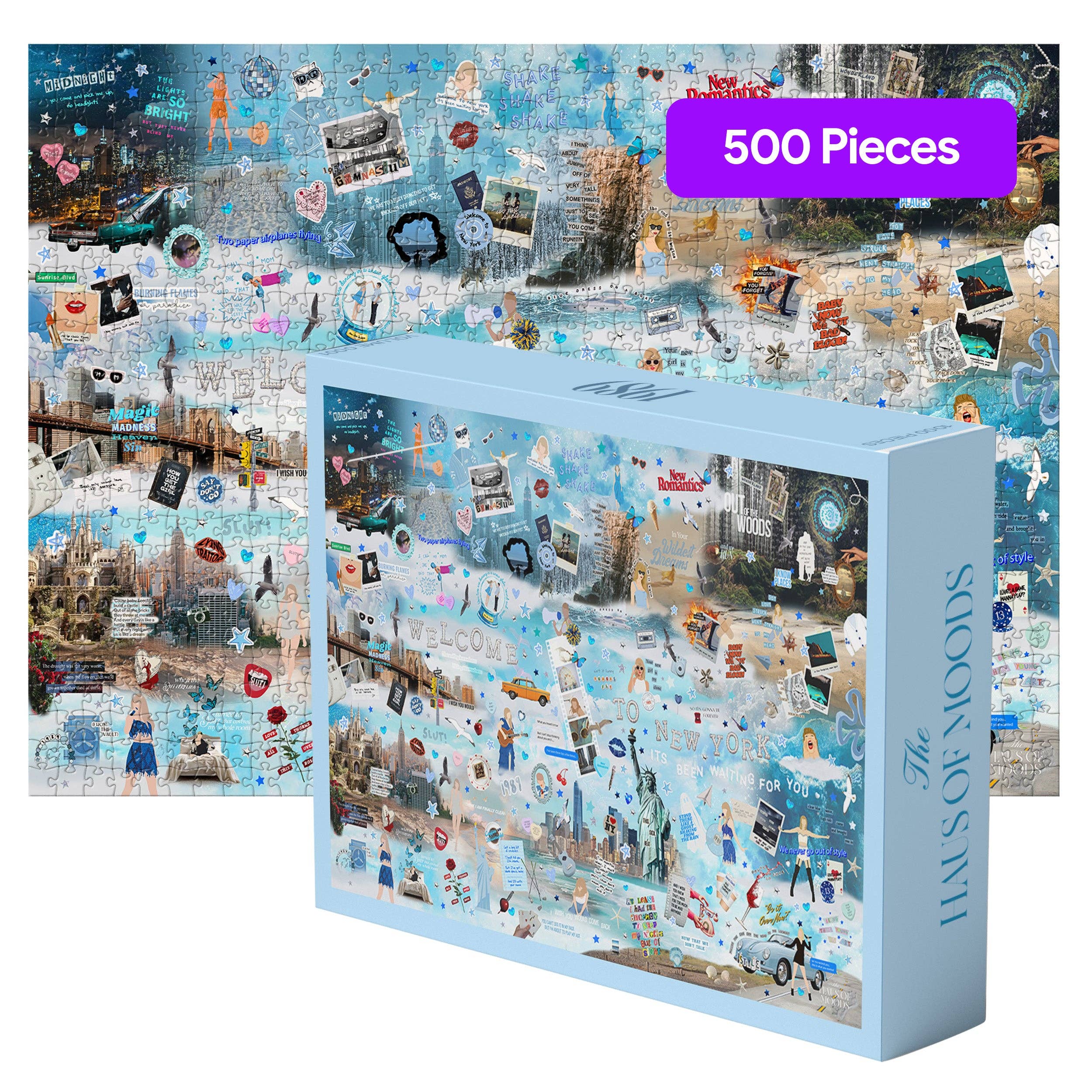 Taylor Swift 1989 Era Lyrics & Easter Eggs Puzzle • Haus of Moods