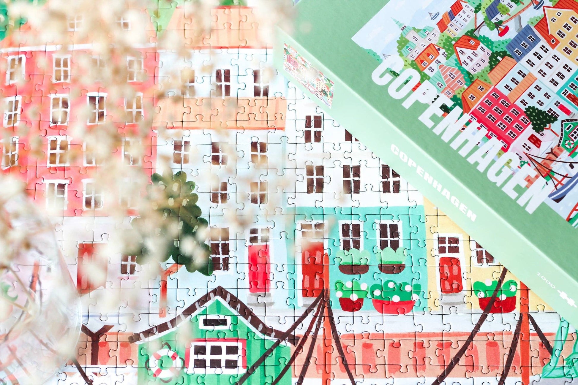 Copenhagen Jigsaw Puzzle by Piecely Puzzles