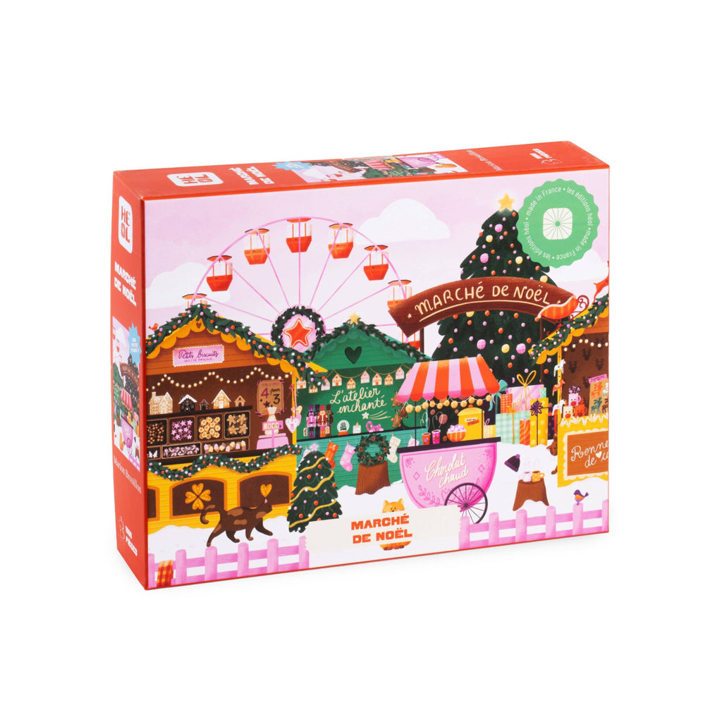 christmas market puzzle by heol publishing / trevell