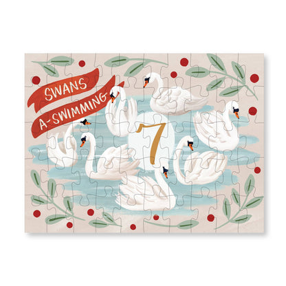 12 Days of Christmas • Set of 12 50-Piece Puzzles
