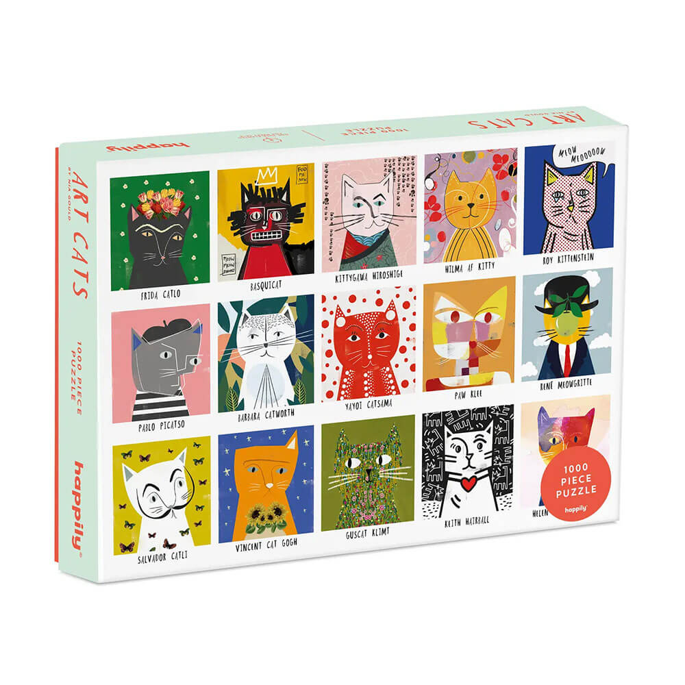 art cats by happily puzzles