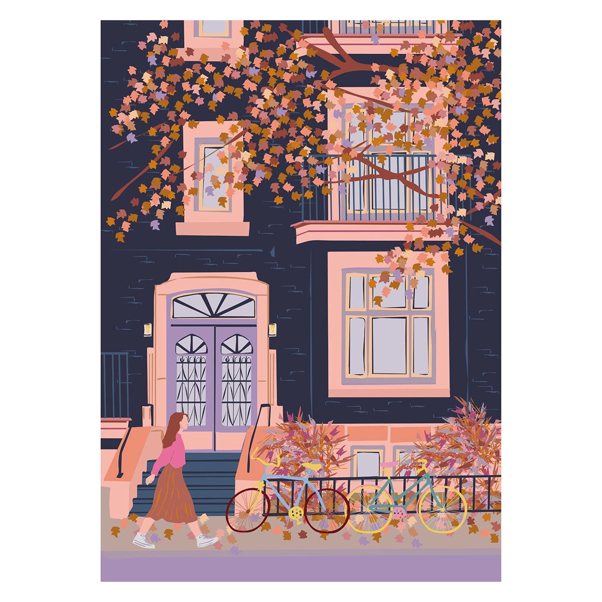 Autumn in Montreal Puzzle by Villager Puzzles - Fall Puzzle