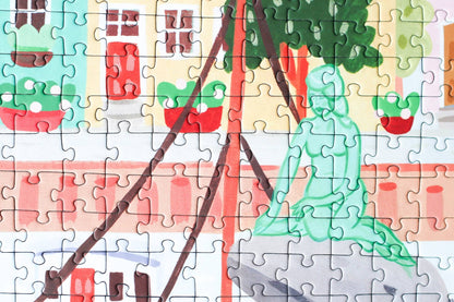 Copenhagen Jigsaw Puzzle by Piecely Puzzles