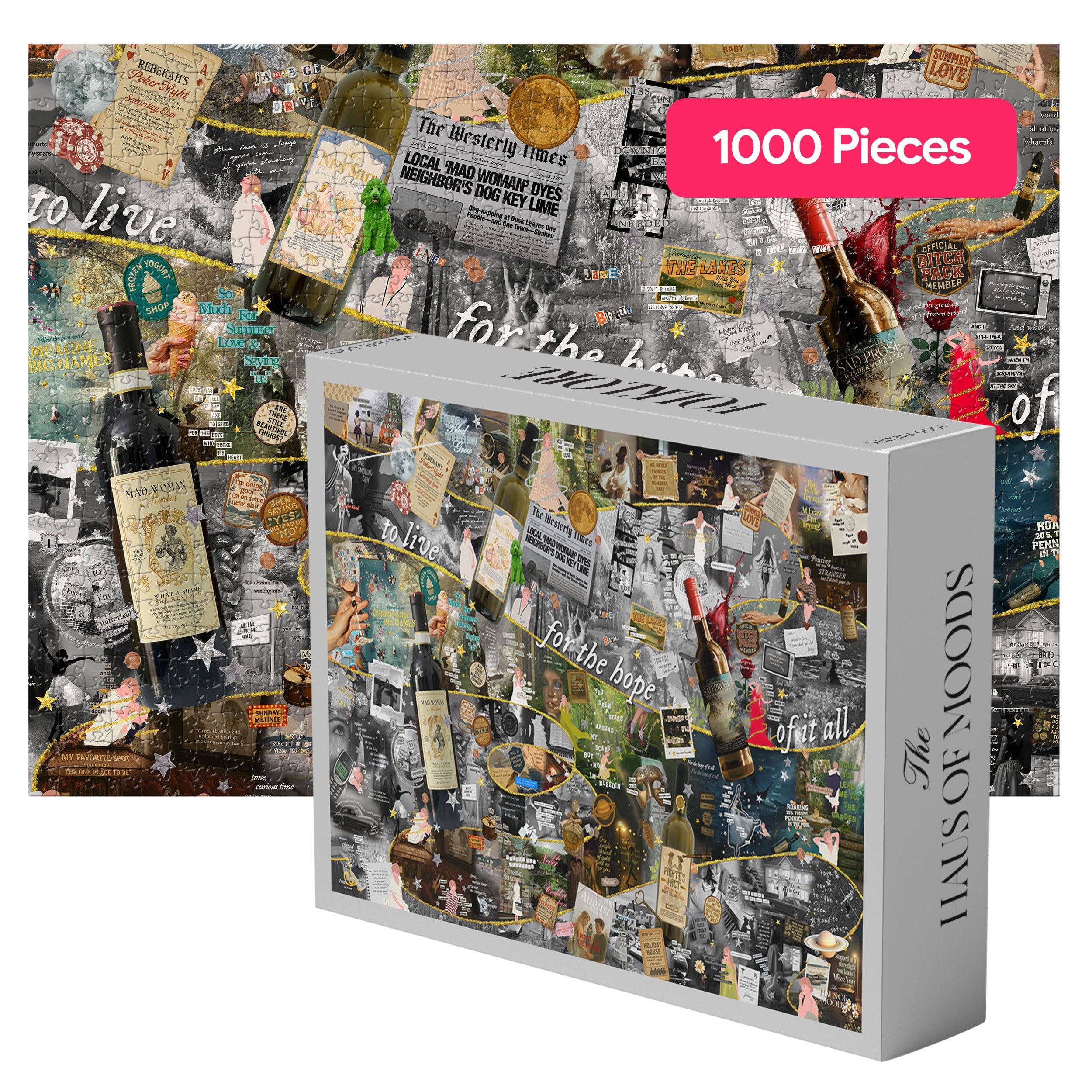 Taylor Swift Folklore Lyrics & Easter Eggs Puzzle • Haus of Moods