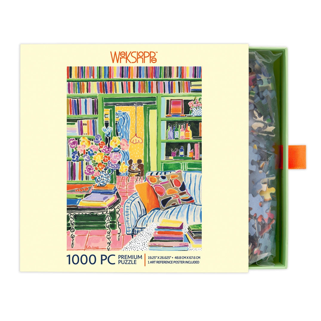 Books & Bouquets Werkshoppe Puzzle by Kate Lewis