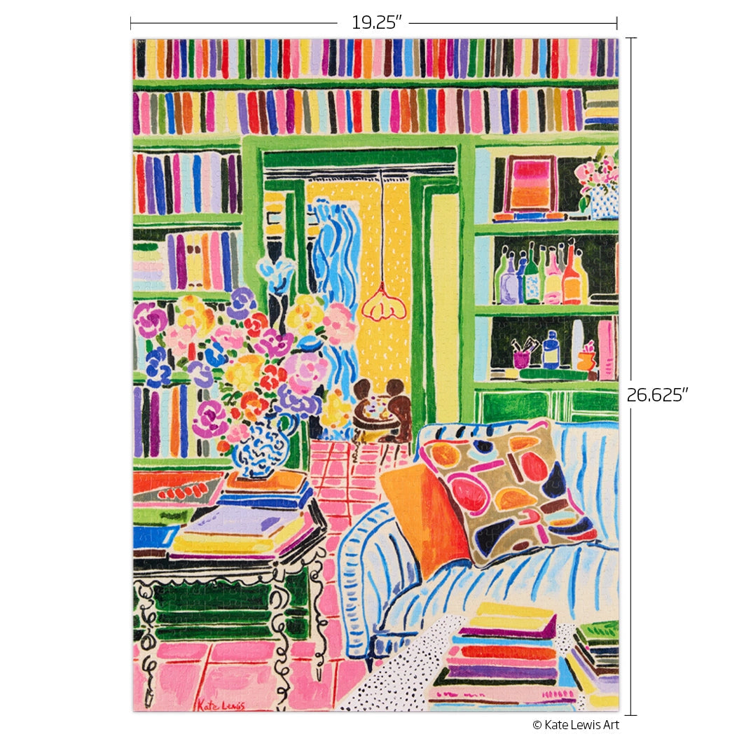 Books & Bouquets Werkshoppe Puzzle by Kate Lewis