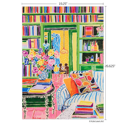 Books & Bouquets Werkshoppe Puzzle by Kate Lewis