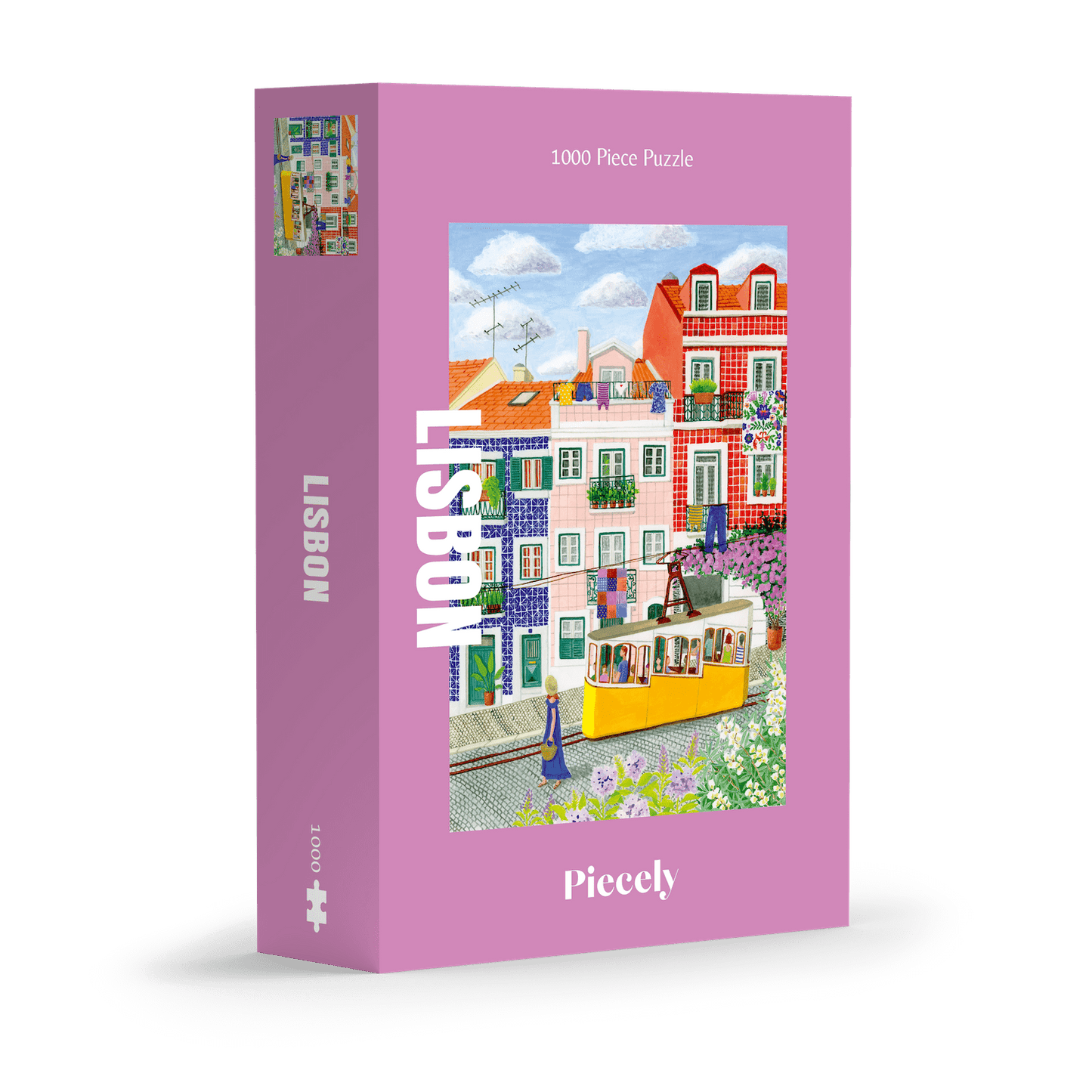 Lisbon 1000 Piece Jigsaw Puzzle by Piecely