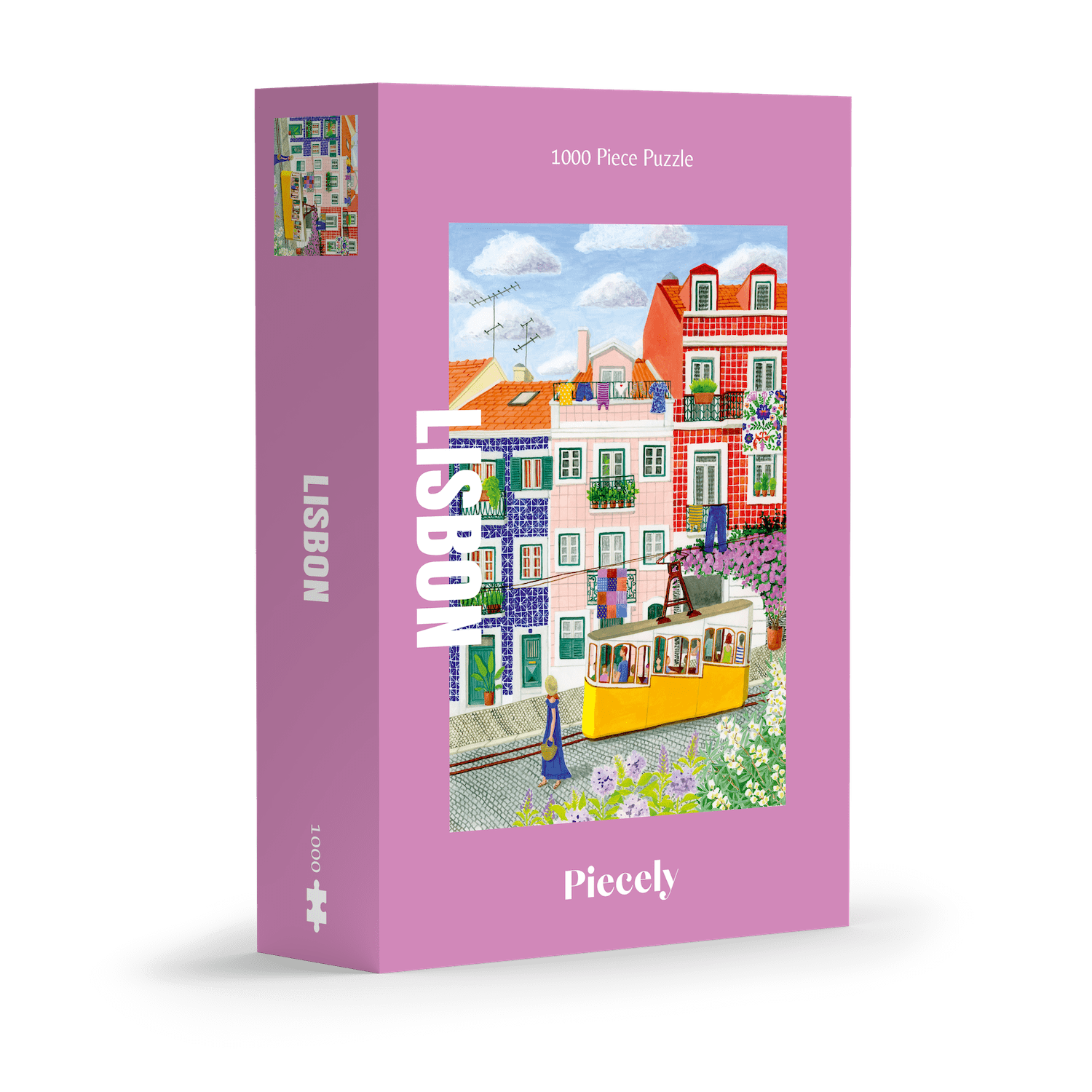 Lisbon 1000 Piece Jigsaw Puzzle by Piecely
