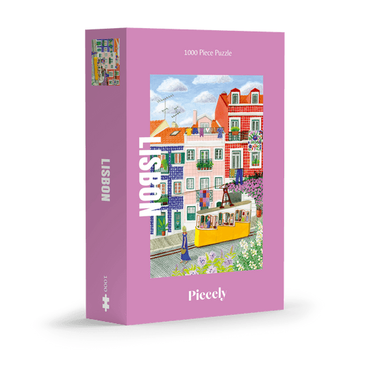 Lisbon 1000 Piece Jigsaw Puzzle by Piecely