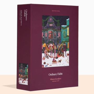 Christmas Carol 1000 Piece Christmas Puzzle by Ordinary Habit