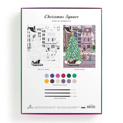 Joy Laforme Christmas Square Paint by Number Kit