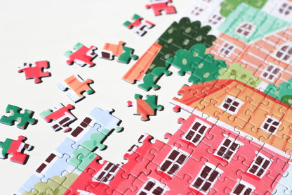 Copenhagen Jigsaw Puzzle by Piecely Puzzles