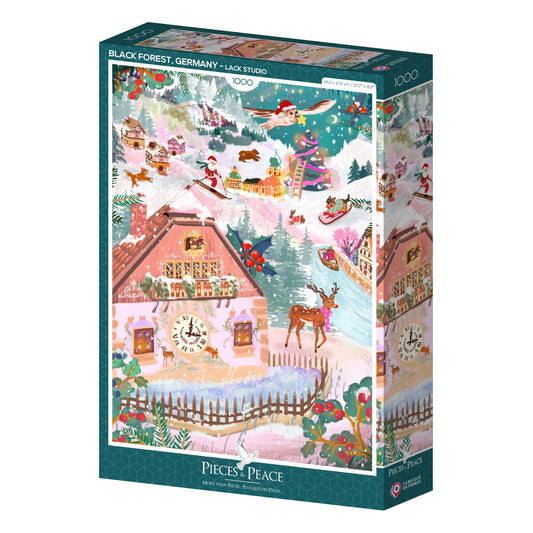 Black Forest, Germany Christmas Puzzle by Vivianne Lack