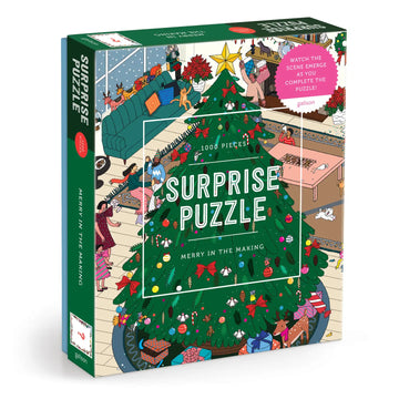 Merry in the Making Surprise Puzzle by Galison