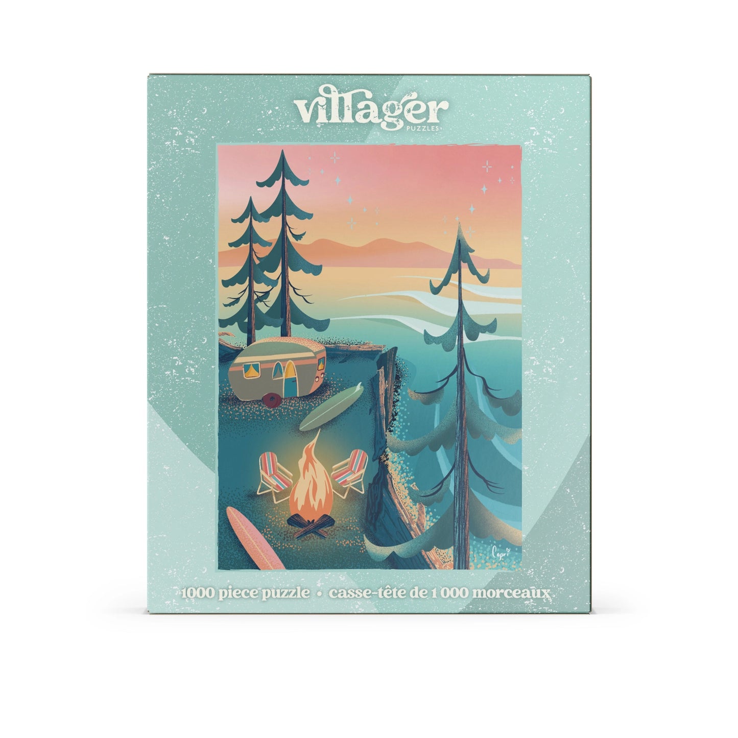 Coastal Camping puzzle by villager puzzles