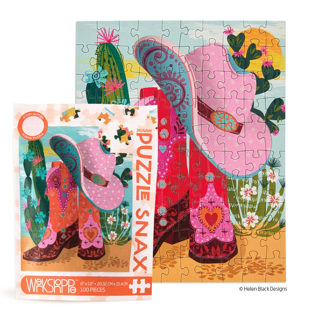 Cowgirl Essentials werkshoppe mini puzzle