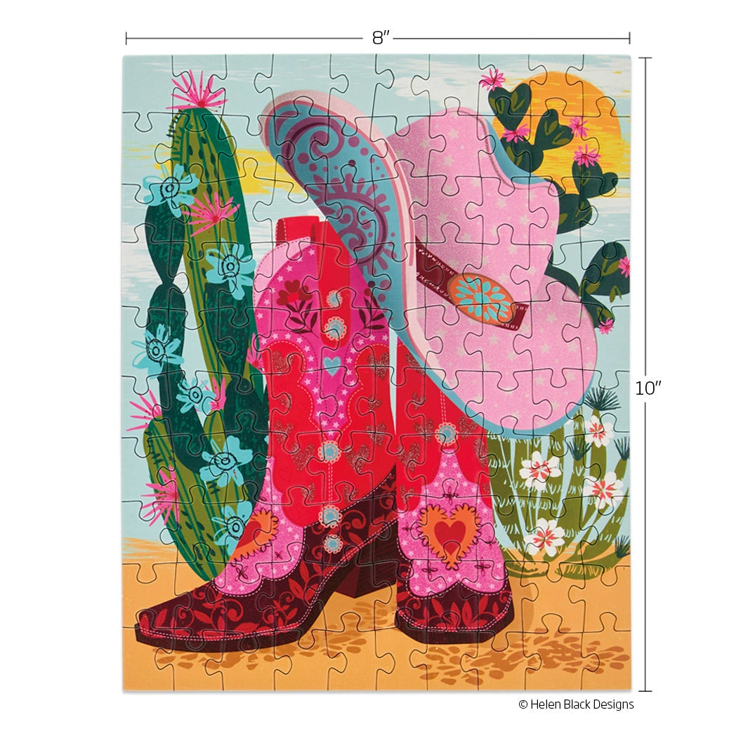 Cowgirl Essentials werkshoppe mini puzzle